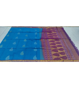SOFT SILK SAREE WITH BLOUSE