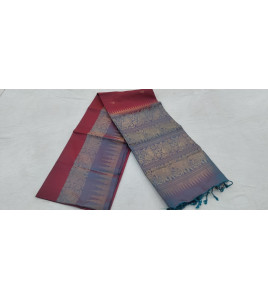 SOFT SILK SAREE WITH BLOUSE