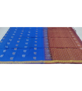 SOFT SILK SAREE WITH BLOUSE