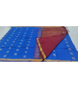 SOFT SILK SAREE WITH BLOUSE