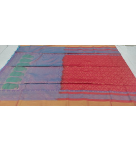 SOFT SILK SAREE WITH BLOUSE