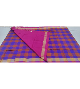 SOFT SILK SAREE WITH BLOUSE