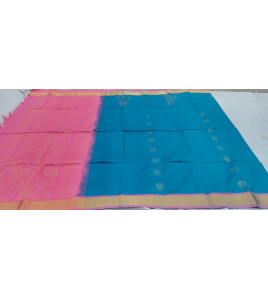 SOFT SILK SAREE WITH BLOUSE