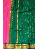 THIRUBHUVANAM HF ZARI SILK SAREE 550 MTS