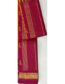 THIRUBHUVANAM HF ZARI SILK SAREE 550 MTS