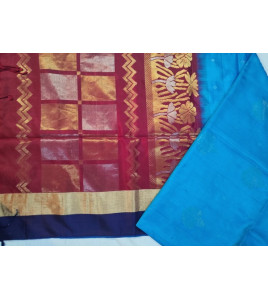 SOFT SILK SAREE WITH BLOUSE