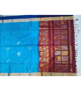 SOFT SILK SAREE WITH BLOUSE