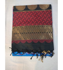 SOFT SILK SAREE WITH BLOUSE