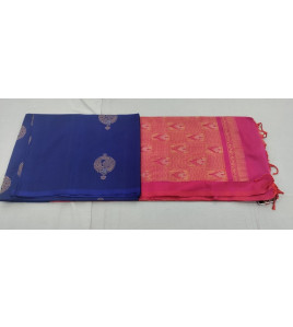 SOFT SILK SAREE WITH BLOUSE