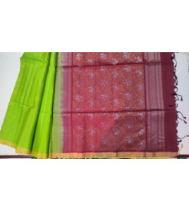 SOFT SILK SAREE WITH BLOUSE