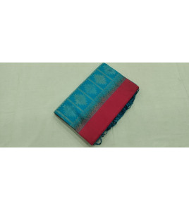 SOFT SILK SAREE WITH BLOUSE