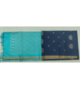 SOFT SILK SAREE WITH BLOUSE