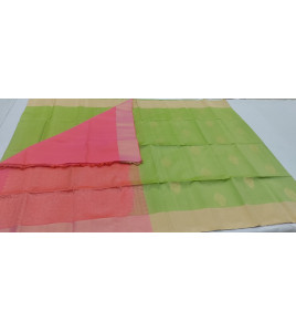 SOFT SILK SAREE WITH BLOUSE