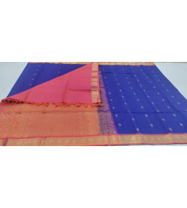 SOFT SILK SAREE WITH BLOUSE