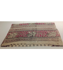 KALAMKARI PRINTED COTTON SAREE