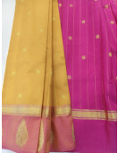 ARNI SILK HALF FINE ZARI SAREE WITH BLOUSE