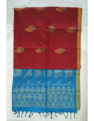 SOFT SILK SAREE WITH BLOUSE