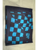 PL COTTON SAREES WITH SOLID WAX CRACK DESIGNS