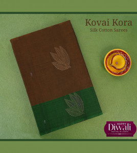 COIMBATORE KORA COTTON SAREE 620 MTS