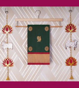 SAREES KPM SILK WITH BLOUSE