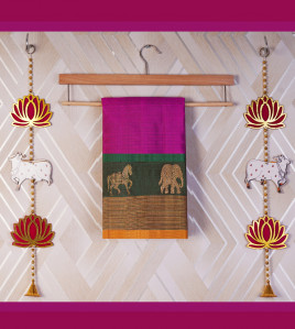 SAREES KPM SILK WITH BLOUSE