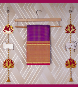 SAREES KPM SILK WITH BLOUSE