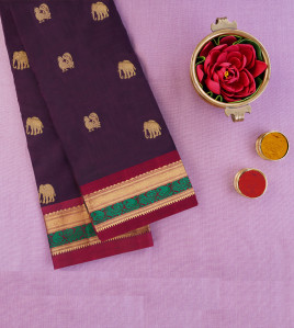 SAREES KPM SILK WITH BLOUSE