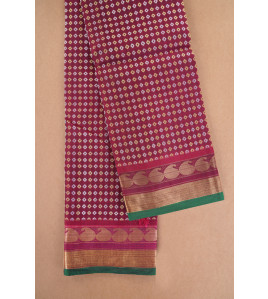 SAREES KPM SILK WITH BLOUSE A