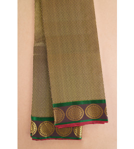 ARNI SILK HALF FINE ZARI SAREE WITH BLOUSE