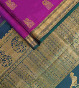 SAREES KPM SILK WITH BLOUSE