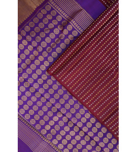 Thirubhuvanam Pure Zari Silk Saree 5 50 mts