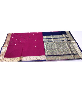 PMK BUMBERG COT SAREES WITH BLOUSE