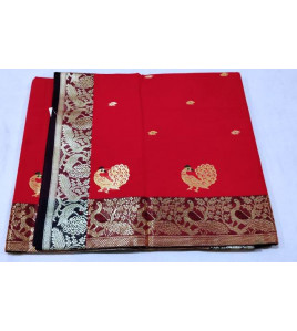 PMK BUMBERG COT SAREES WITH BLOUSE