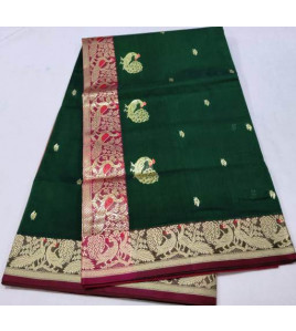 PMK BUMBERG COT SAREES WITH BLOUSE