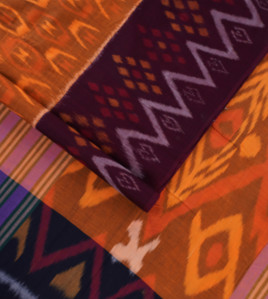 TIE DYE APK COTTON SAREES