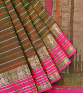 PMK 1000 BUTTA SILK COT SAREES
