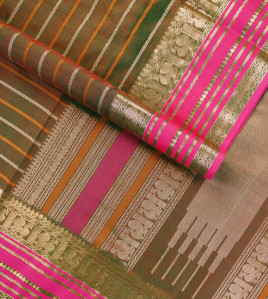 PMK 1000 BUTTA SILK COT SAREES