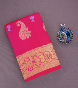 Thirubhuvanam Pure Zari Silk Saree 5 50 mts