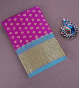 Thirubhuvanam Pure Zari Silk Saree 5 50 mts