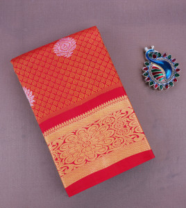 Thirubhuvanam Pure Zari Silk Saree 5 50 mts