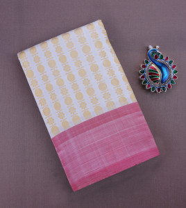 Thirubhuvanam Pure Zari Silk Saree 5 50 mts