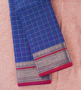 PMK 1000 BUTTA SILK COT SAREES