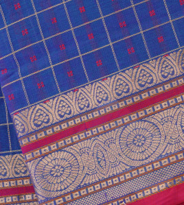 PMK 1000 BUTTA SILK COT SAREES