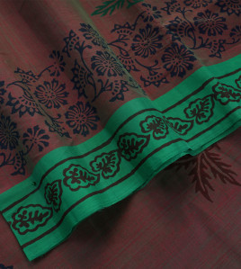 SALEM BLOCK PRINT COTTON SAREES