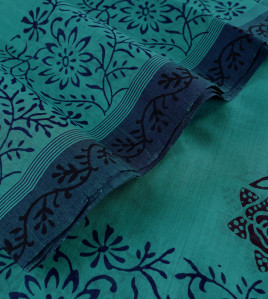 SALEM BLOCK PRINT COTTON SAREES