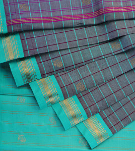 THIRUBHUVANAM PURE ZARI SILK SAREE 550MTS