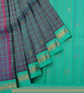 THIRUBHUVANAM PURE ZARI SILK SAREE 550MTS