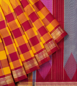 THIRUBHUVANAM PURE ZARI SILK SAREE 550MTS