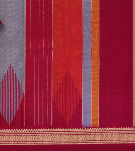 THIRUBHUVANAM PURE ZARI SILK SAREE 550MTS