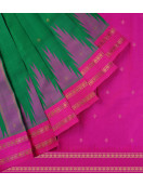 THIRUBHUVANAM PURE ZARI SILK SAREE 550MTS